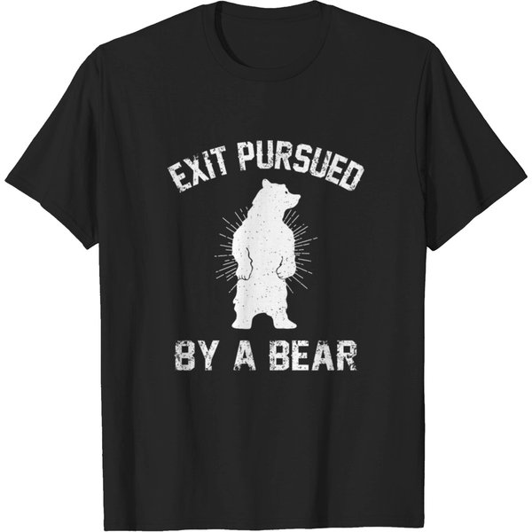Exit Pursued By A Bear T-Shirt-image