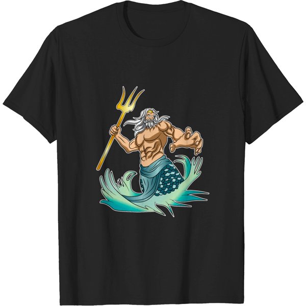 Greek Mythology Poseidon Greek T-Shirt-image