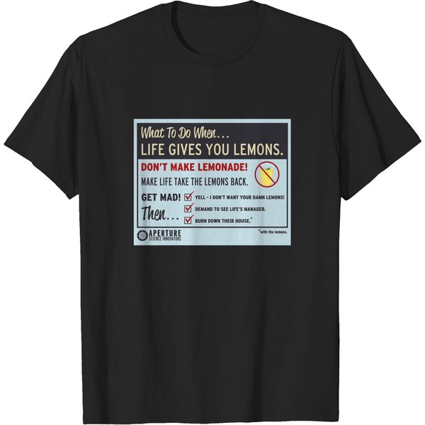 Portal 2, Cave Johnson - Science - T-Shirt-image