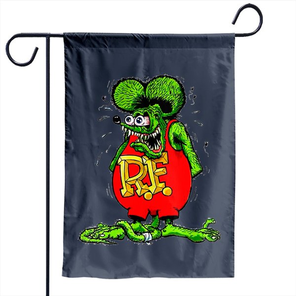 Official Rat Fink Original Merchandise Classic Garden Flags-image