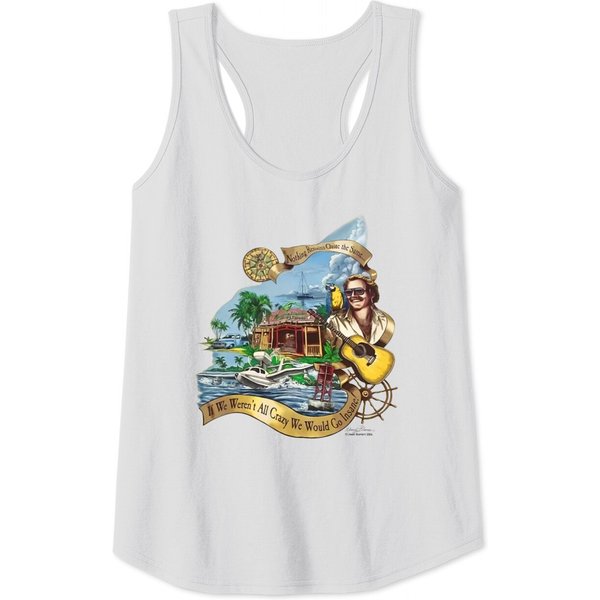Jimmy Buffett Margaritaville Tank Tops, Yellow Haze Jimmy Buffett Shirt, Margaritaville Shirt-image