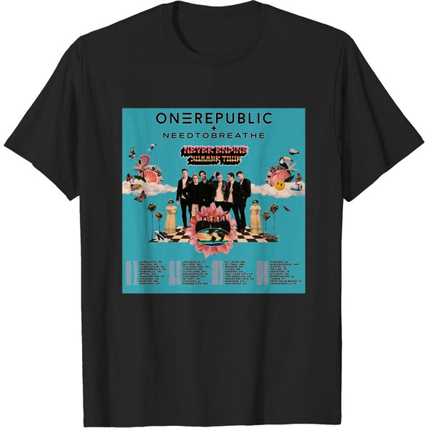 Tour Dates 2022 T-Shirt, Onerepublic Tour 2022 T-Shirt, Onerepublic T-Shirt-image