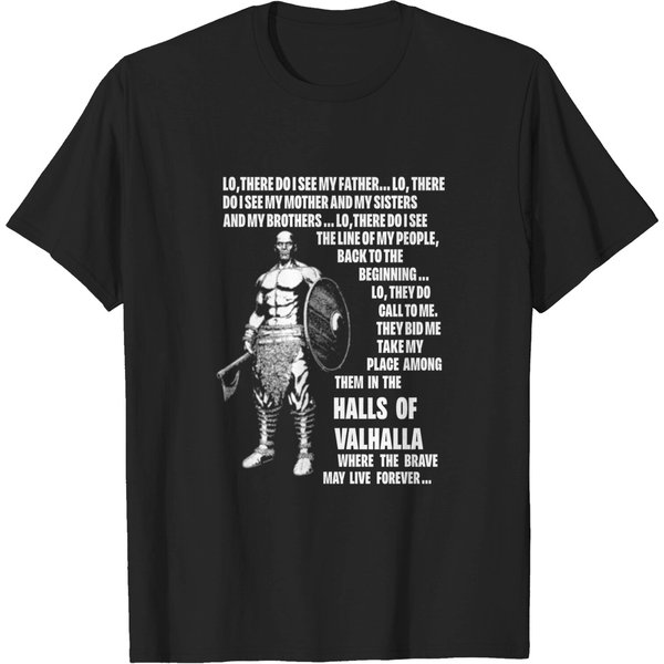 Viking - There Do I See My Father Awesome Tee T-Shirt-image