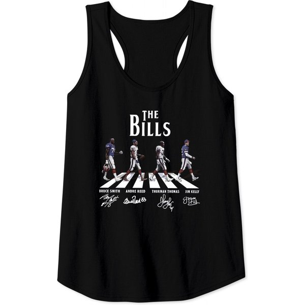 The Bills Abbey Road Signatures Tank Tops-image