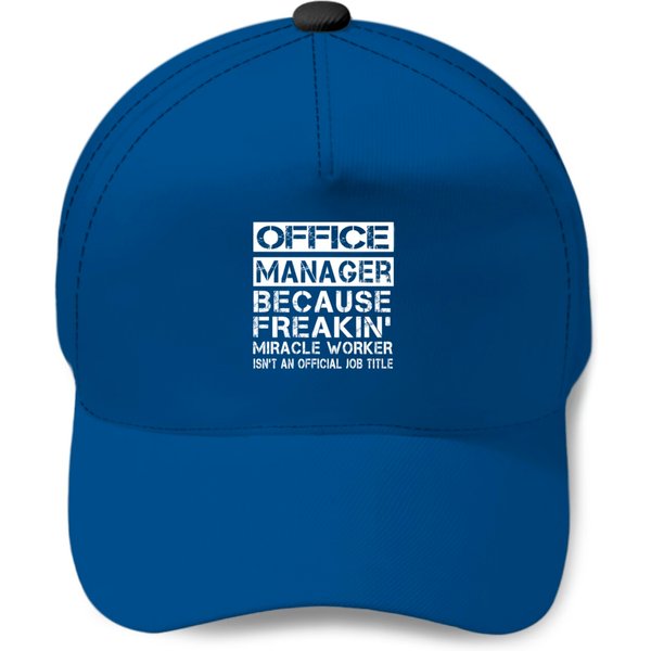 Office Manager Baseball Caps-image