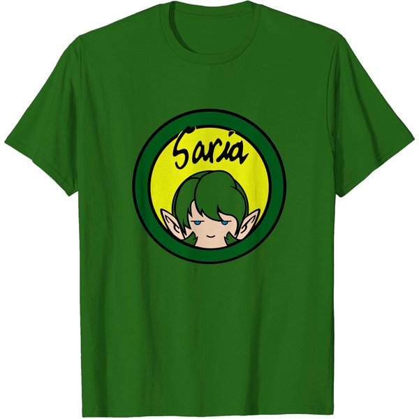 Saria - The Legend Of Zelda Ocarina Of Time - T-Shirt-image