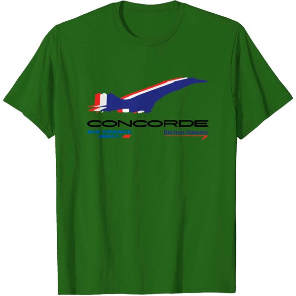 Concorde T Shirt Air France British Airways T-Shirt-image