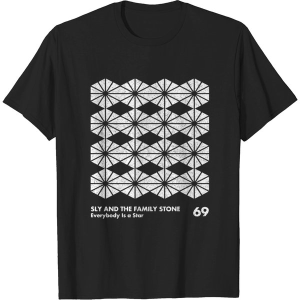 Sly &Amp; The Family Stone / Minimal Graphic Design Tribute - Sly Stone - T-Shirt-image