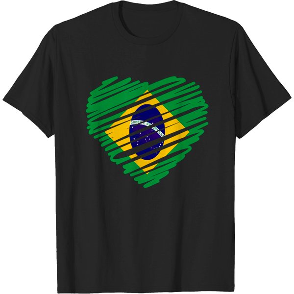 Brazilian Flag - Brazilian Flag - T-Shirt-image