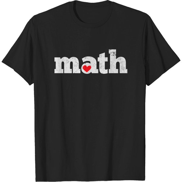Math Mathematics Teacher Mathematician Vintage T-Shirt-image