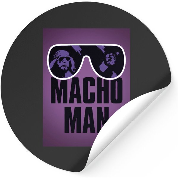 Macho Man Stickers-image