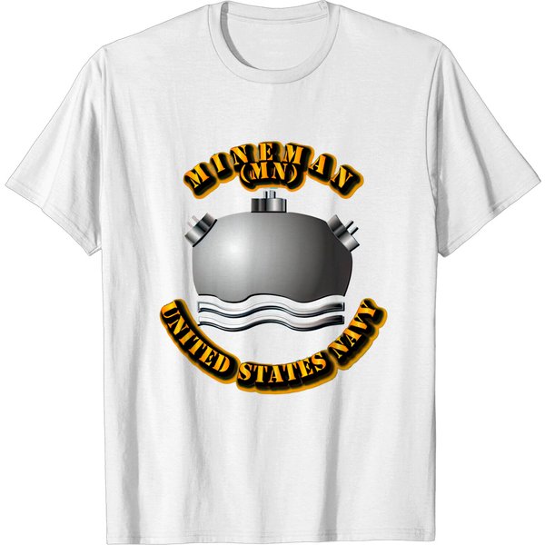 Navy - Rate - Mineman - Navy Rate Mineman - T-Shirt-image