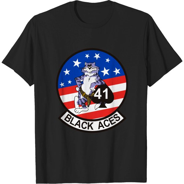Tomcat Vf-41 Black Aces - Black Aces - T-Shirt-image