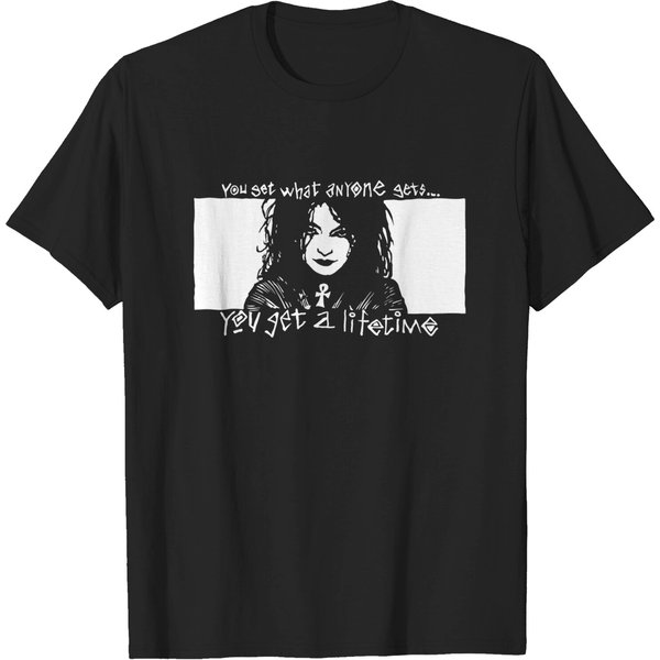 Death Sandman - You Get A Lifetime - Gothic Shirt | Vampire Shirt-image