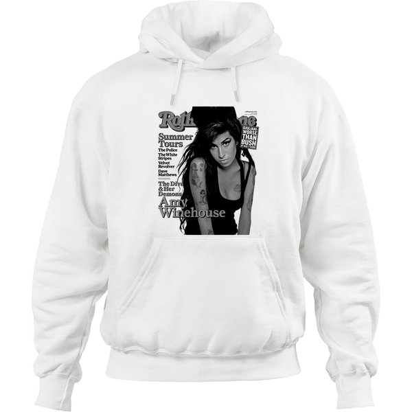 Amy Winehouse Indie Pop Rock Hoodies L