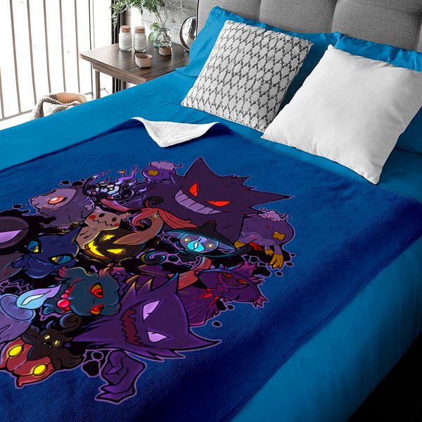 Baby Blankets Black Gengar Haunter, Pokemon Go Gengar-image