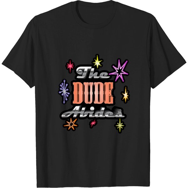 The Dude Abides - Abides - T-Shirt-image