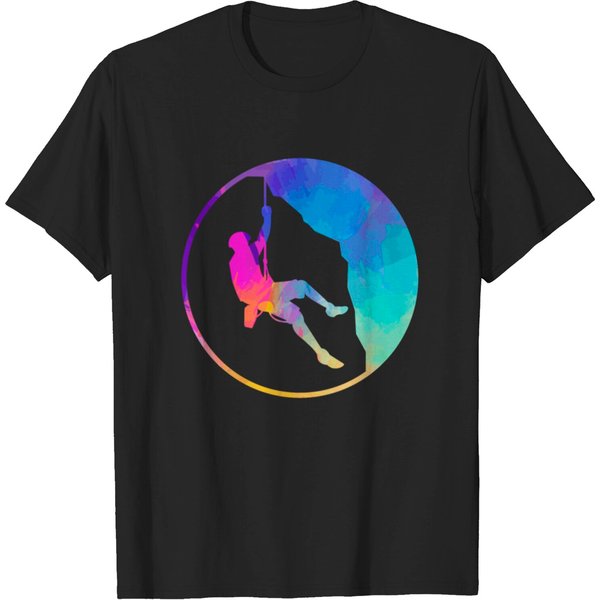 Rock Climbing Gift Bouldering Climbing T-Shirt-image