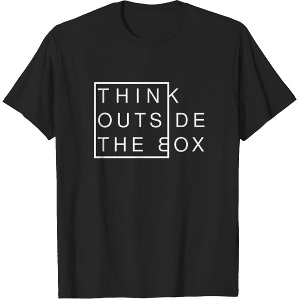Creative Think Outside The Box T-Shirt-image