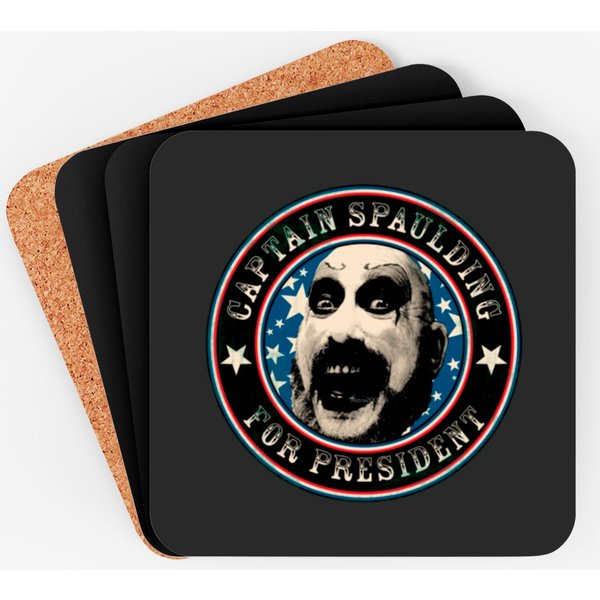 Captain Spaulding For President Coasters-image