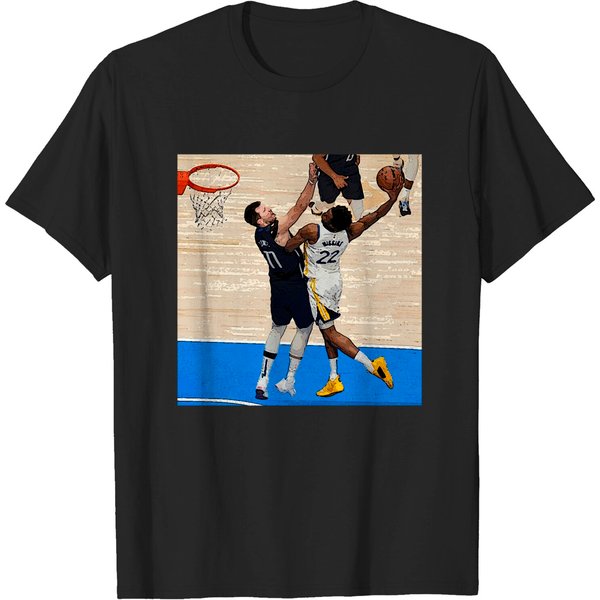 Andrew Wiggins Poster Dunk Against Luka Doncic Classic T-Shirt-image