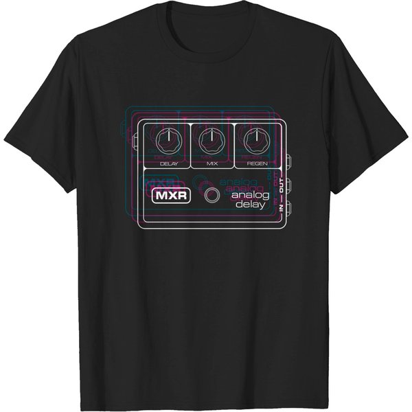 Triple Analog Delay - Guitar Effects Pedal - T-Shirt-image