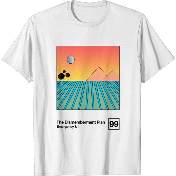 The Dismemberment Plan / Minimalist Style Graphic Artwork Poster Design - The Dismemberment Plan - T-Shirt-image