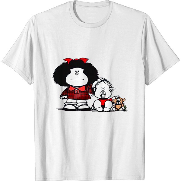Brothers - Mafalda Feminist Phrases Humor - T -Shirt-image