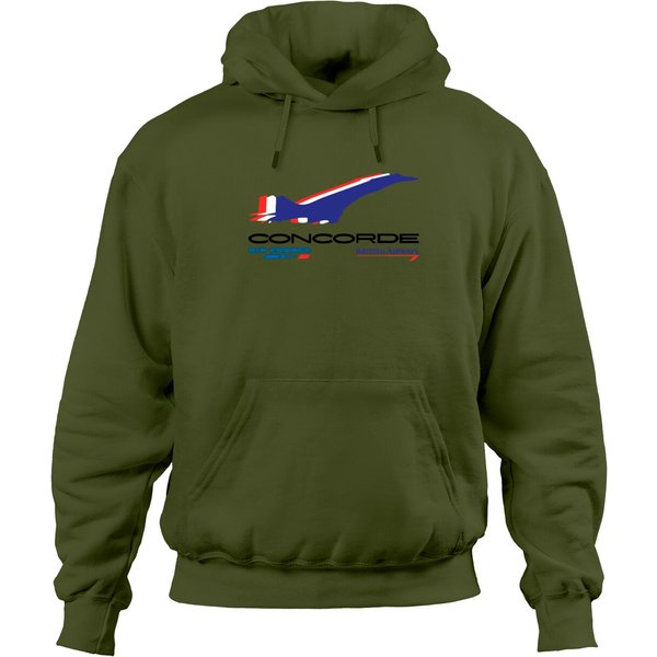 Concorde Air France British Airways Hoodies-image