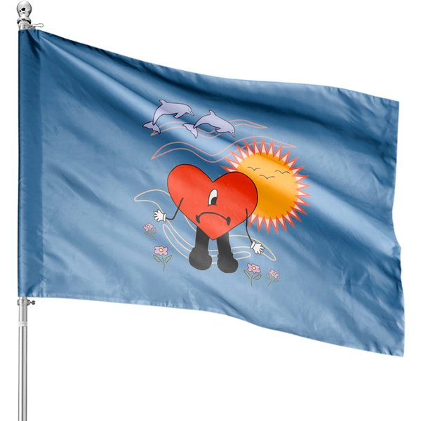 Un Verano Sin Ti Bad Bunny House Flags-image
