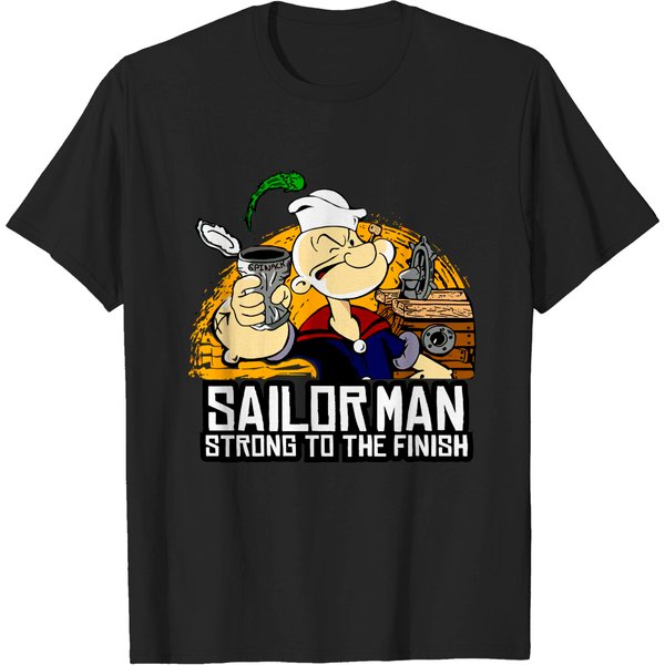 Sailor Man Redemption - Popeye - T-Shirt-image