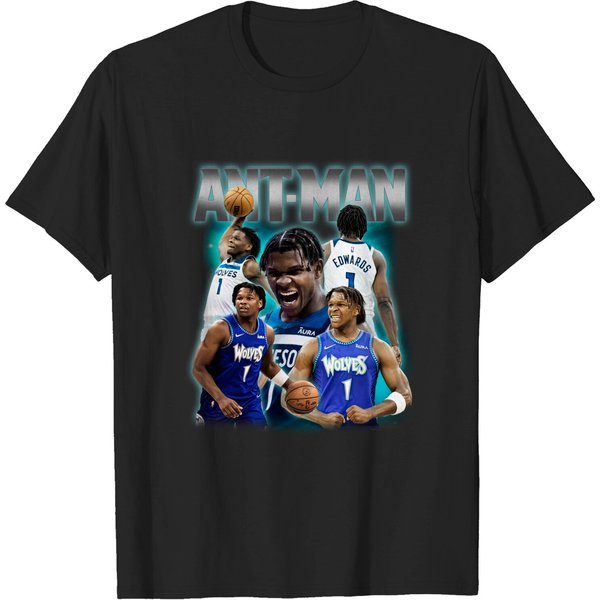 Anthony Edwards Vintage T-Shirt-image