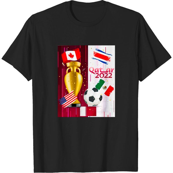 World Cup Qatar 2022 T-Shirt, Fifa 202-image