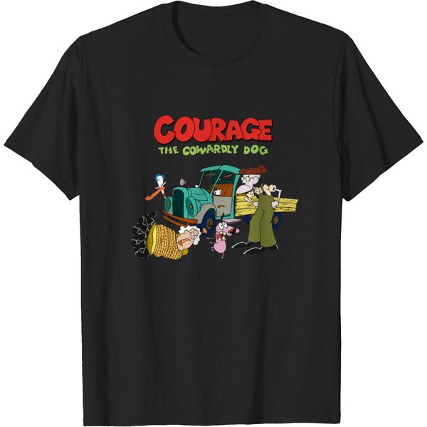 Cn Courage The Cowardly Dog Group Shot 0462 T-Shirt-image