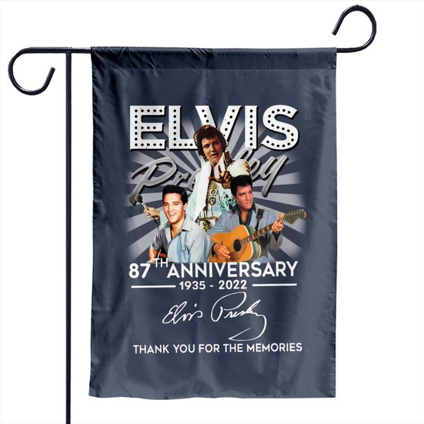 Elvis Presley Garden Flags , King Of Rock N Roll Garden Flag
