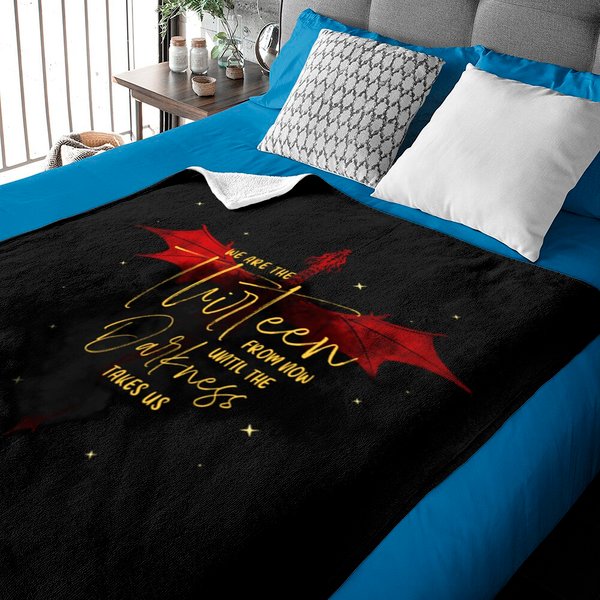 We Are The Thirteen - Manon Blackbeak - Throne Of Glass - Baby Blankets-image