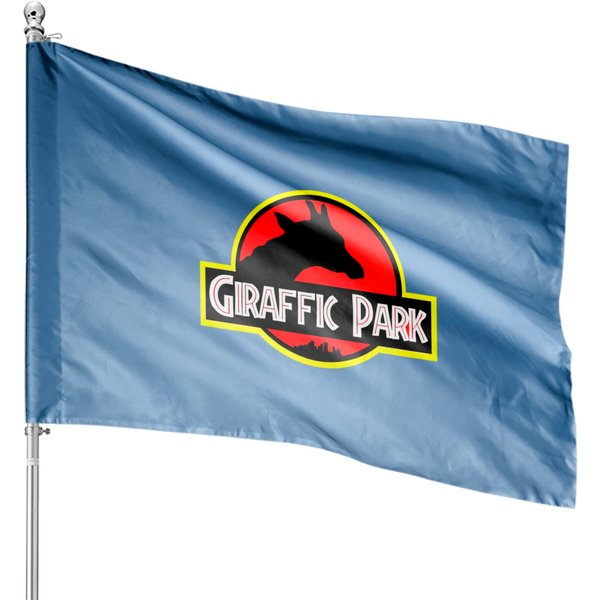 Giraffic Park - Giraffe - House Flags-image