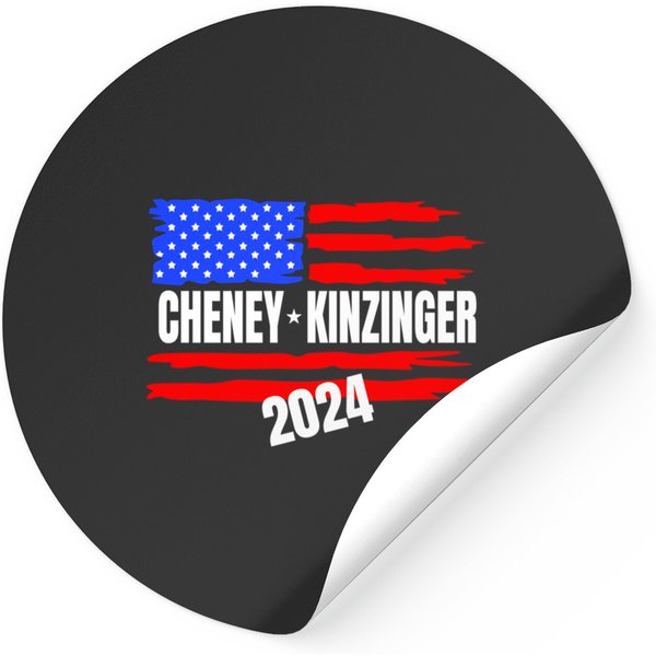 Liz Cheney Adam Kinzinger For President 2024 Stickers-image