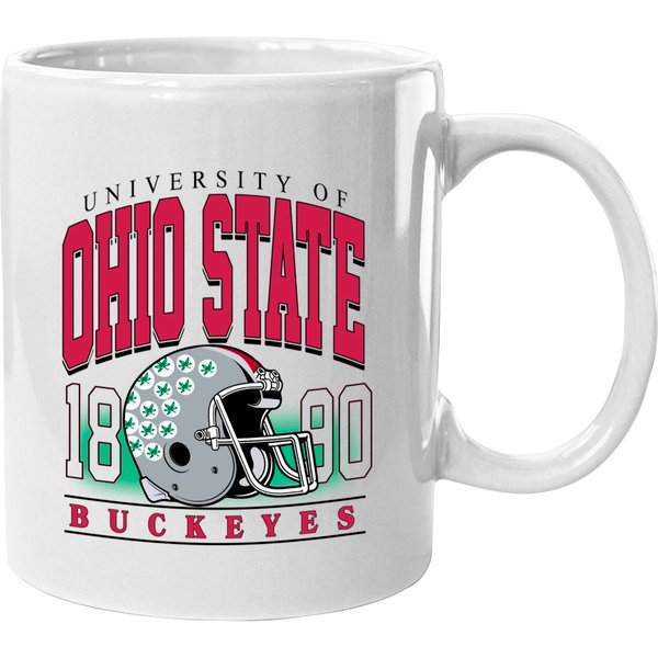 Vintage Ohio State Mugs, Distressed Ohio State Mugs-image
