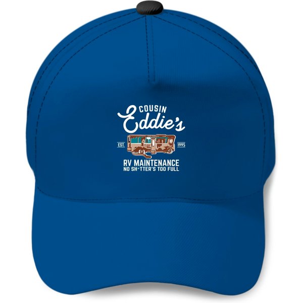 Cousin Eddie S Rv Maintenance Shitters Too Full Baseball Caps-image