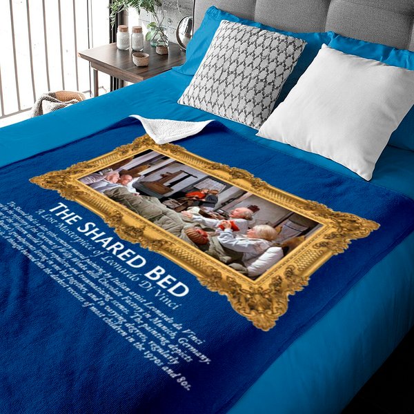 The Shared Bed ))(( Willy Wonka Grandparents Stuff Of Nightmares - Willy Wonka And The Chocolate Factory - Baby Blankets-image