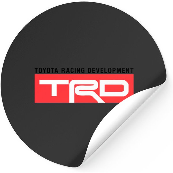 Toyota Racing Development Stickers-image