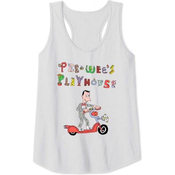 Playhouse Scooter - Pee Wee Herman - Tank Tops-image