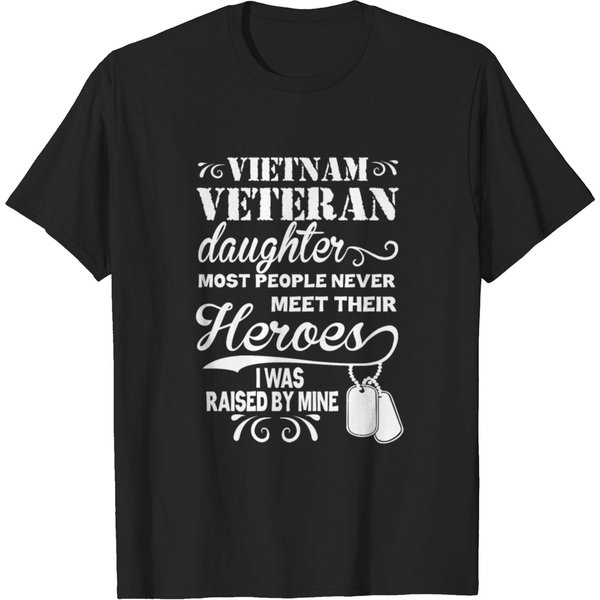 Vietnam Veteran - Vietnam Veteran Daughter T-Shirt-image