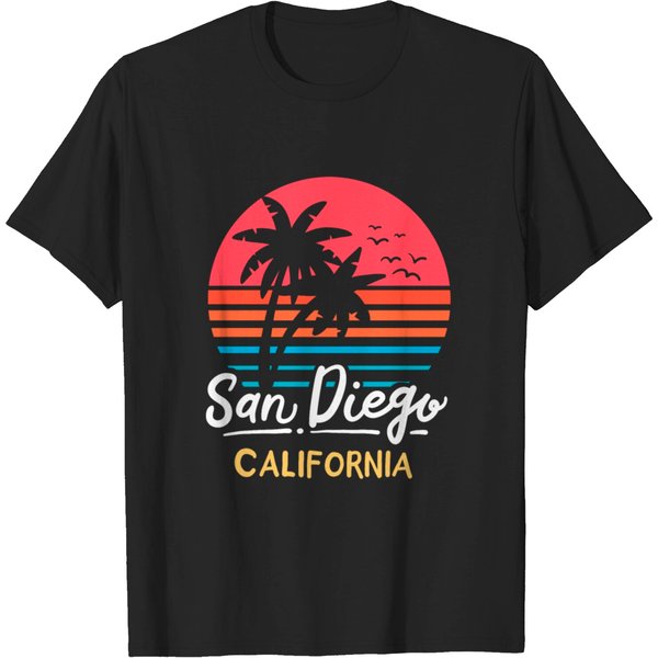 San Diego California Ca Vintage T-Shirt-image