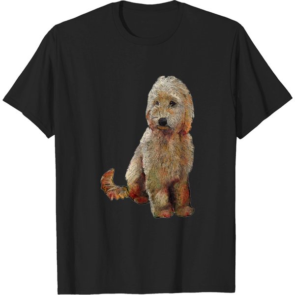 Golden Doodle Dog T-Shirt-image