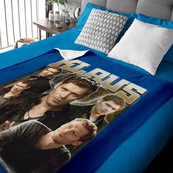 Klaus Mikaelson Baby Blankets Vintage 90S Style Baby Blankets-image