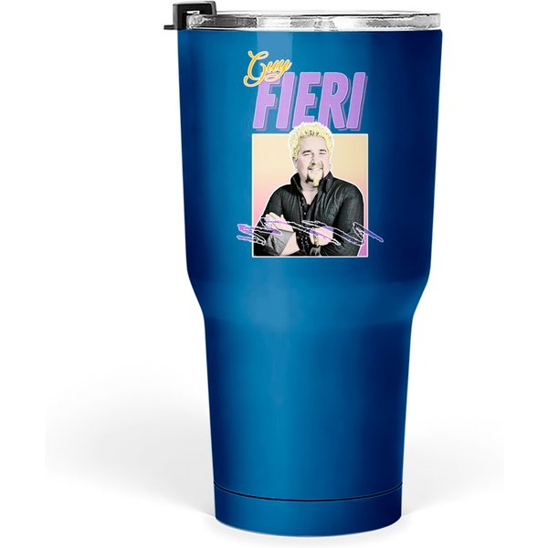 Guy Fieri Meme - Tribute Aesthetic 90S Style Fanart - Guy Fieri - Tumblers 30 Oz-image