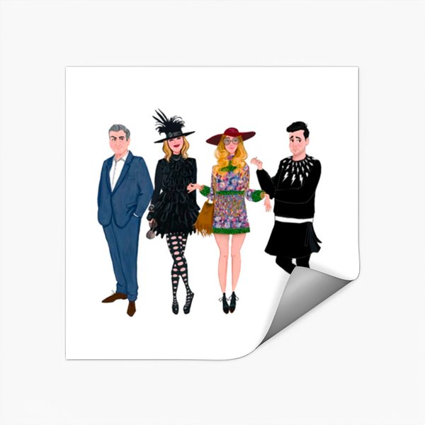 Schitt S Creek Cartoons Characters Stickers Stickers-image