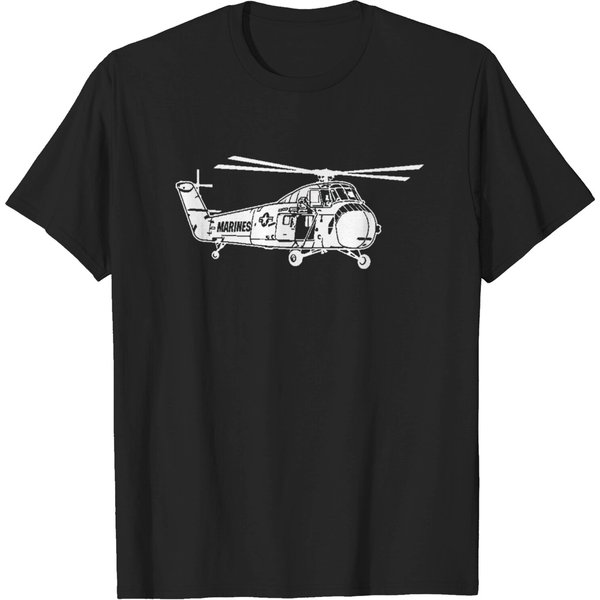 Sikorsky Uh 34D Helicopter Tshirt T-Shirt-image